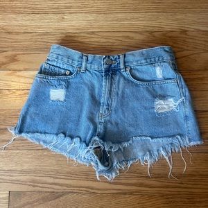 BDG Jean Shorts, blue denim